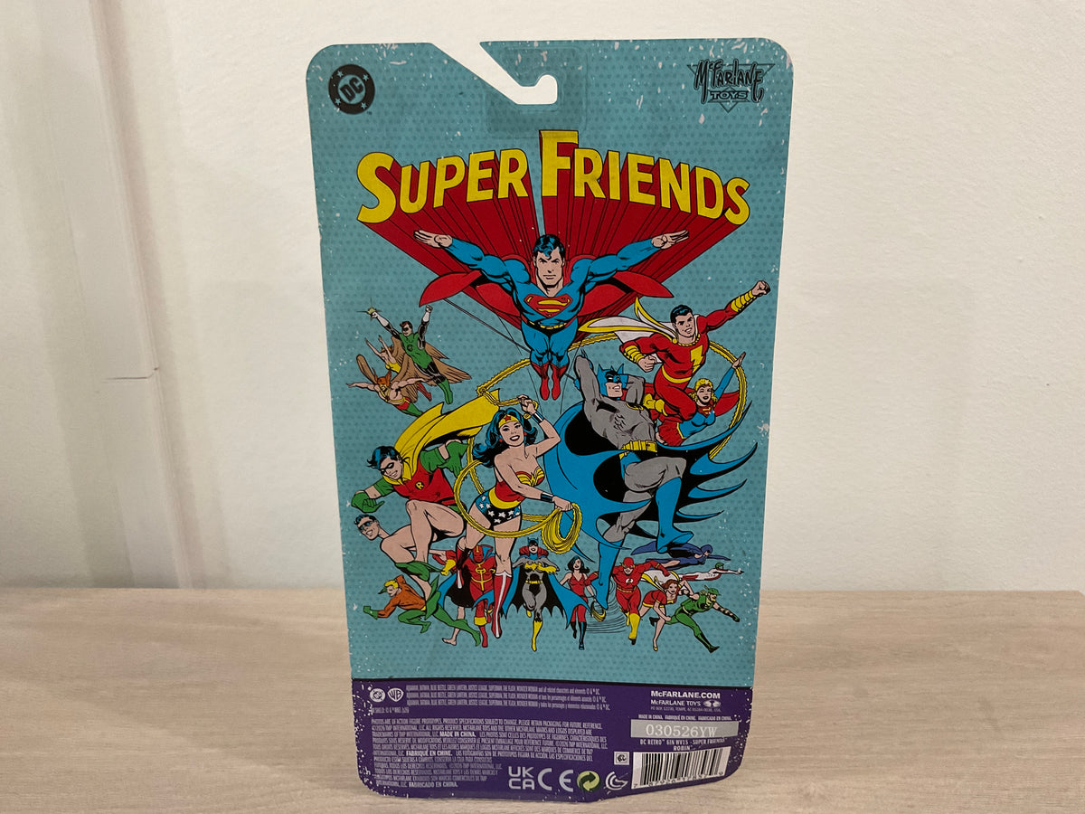 McFarlane DC Retro Super Friends Evil Robin Platinum Edition 6-Inch Action Figure - Substandard Card