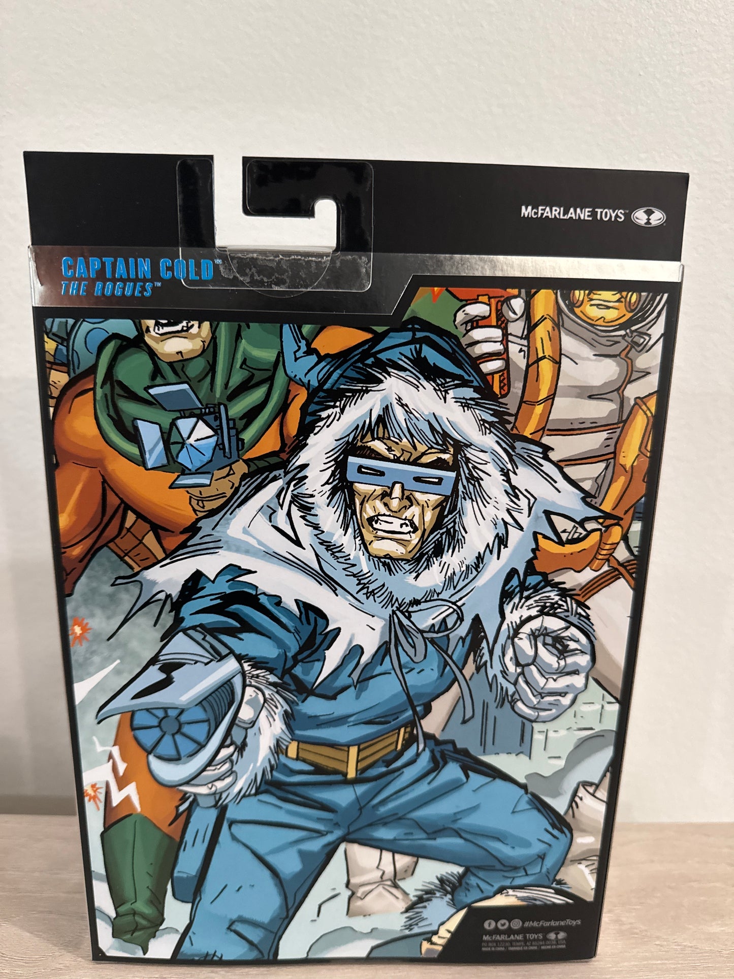 DC Multiverse Captain Cold 7-Inch Action Figure – Platinum Edition #30 (Chase Variant)