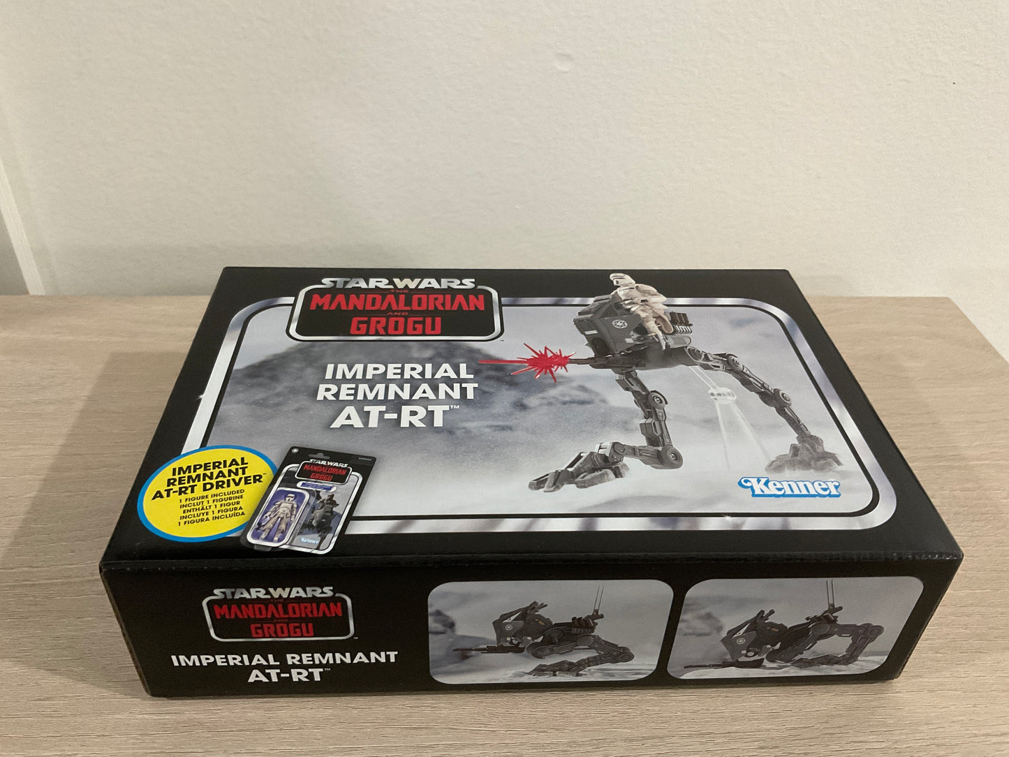 Star Wars Vintage Collection Mandalorian Grogu AT-RT 3.75-Inch Figure Set Hasbro
