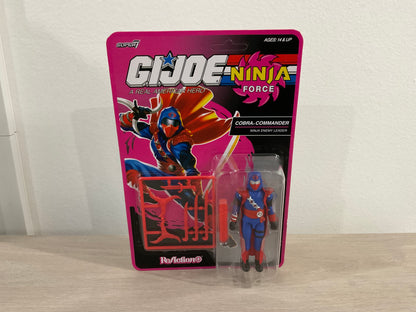 G.I. Joe ReAction+ Cobra Commander (Ninja Force) 3.75-Inch Action Figure