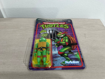 Super7 ReAction Teenage Mutant Ninja Turtles – Raphael 3.75-Inch Figure