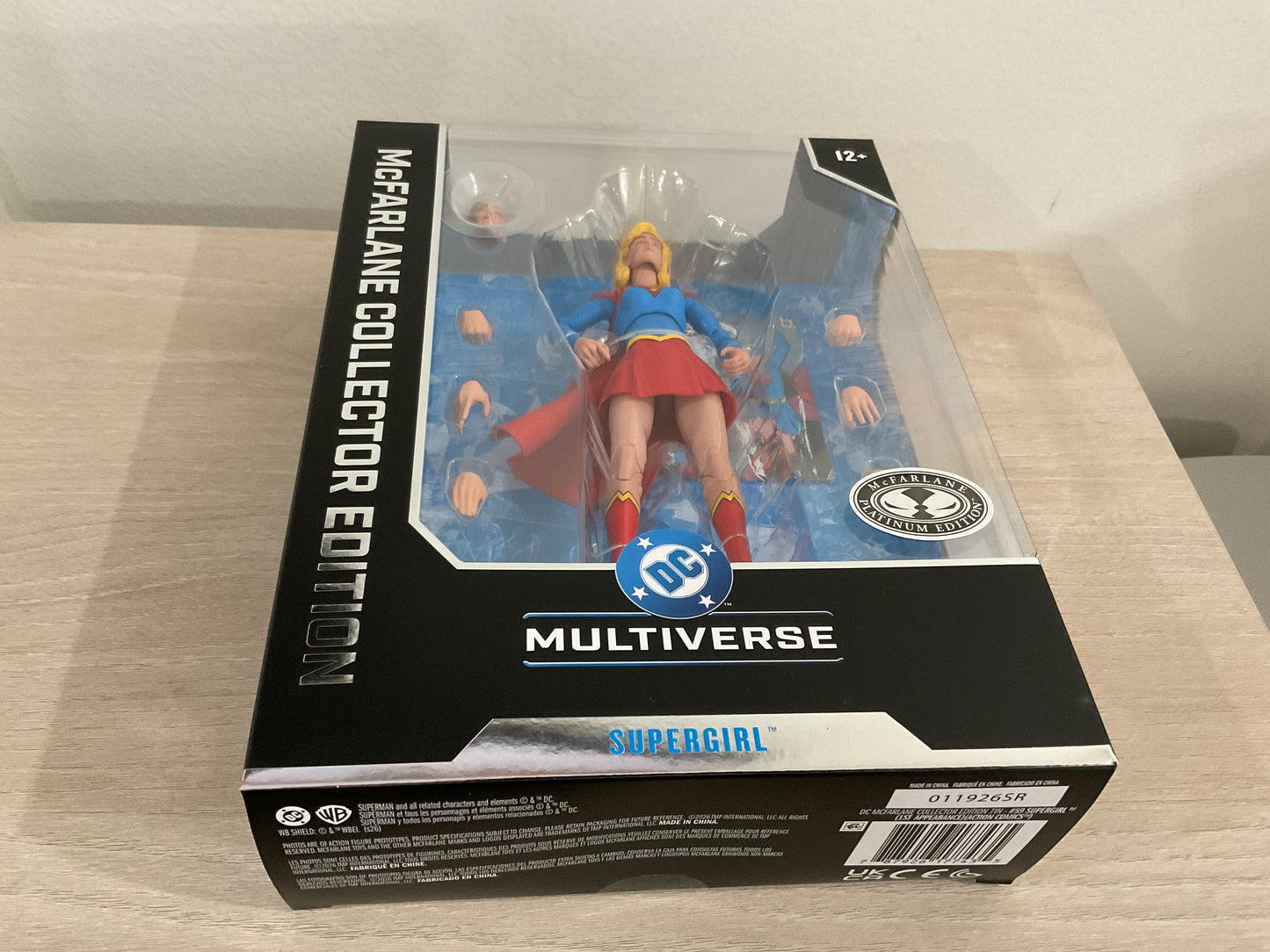 DC Multiverse Supergirl Action Comics Platinum Chase McFarlane Collector Edition 7-In Figure