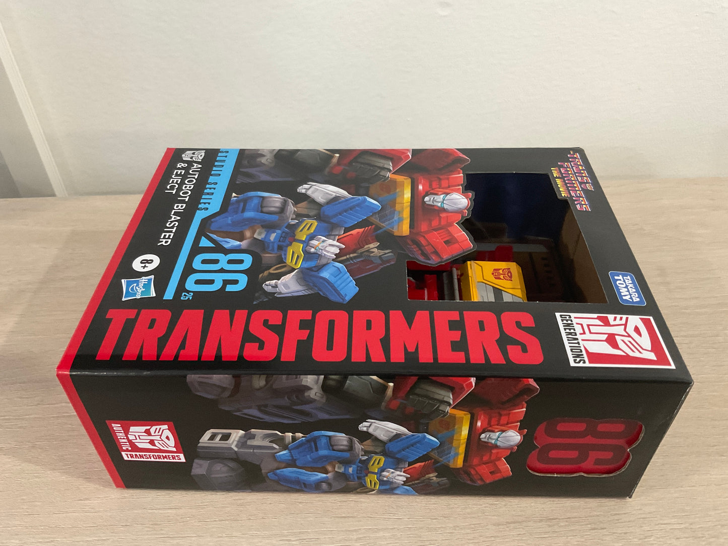 Transformers Studio Series 86 Voyager Autobot Blaster & Eject Action Figure
