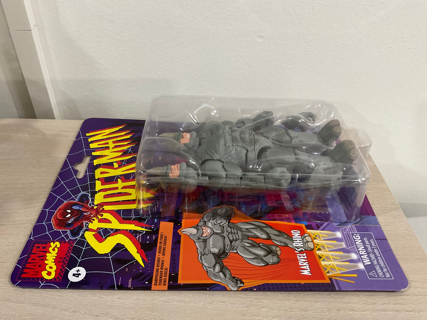 Marvel Legends Retro Collection — Marvel’s Rhino (Spider-Man) 6″ Figure - Re-Issue