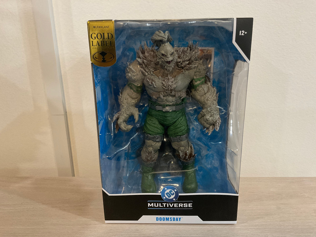 DC Multiverse Doomsday (Death of Superman) Mega Figure Gold Label McFarlane Toys