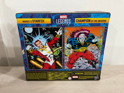 Marvel Legends Starfox & Champion of the Universe 6-Inch Action Figures 2-Pack – Hasbro Marvel Legends