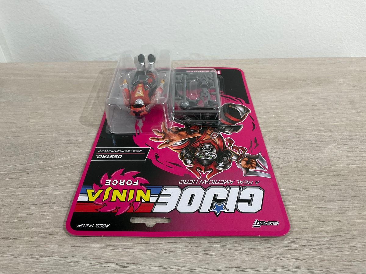 G.I. Joe ReAction+ Ninja Force Destro 3.75" Action Figure
