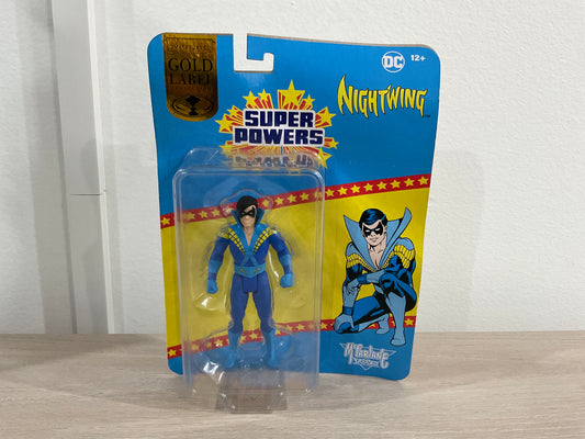 Nightwing (DC Super Powers) 4.5" Gold Label Figure — Exclusive Substandard Card 1