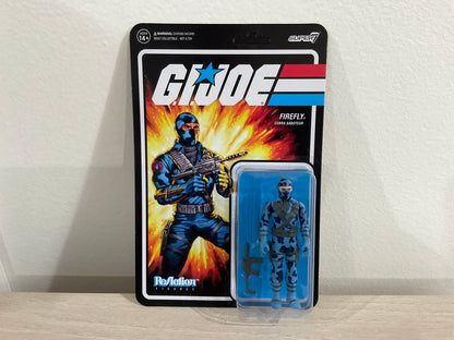 G.I. Joe Firefly (Comic Colors) ReAction 3.75-Inch Action Figure - UnPunched