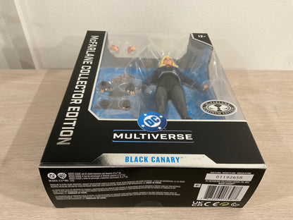 McFarlane DC Multiverse Black Canary (DC Rebirth #54) Platinum Chase 7-Inch Action Figure
