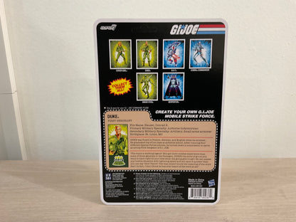G.I. Joe Super7 ReAction+ Duke (Glow Patrol - Green) 4" Action Figure