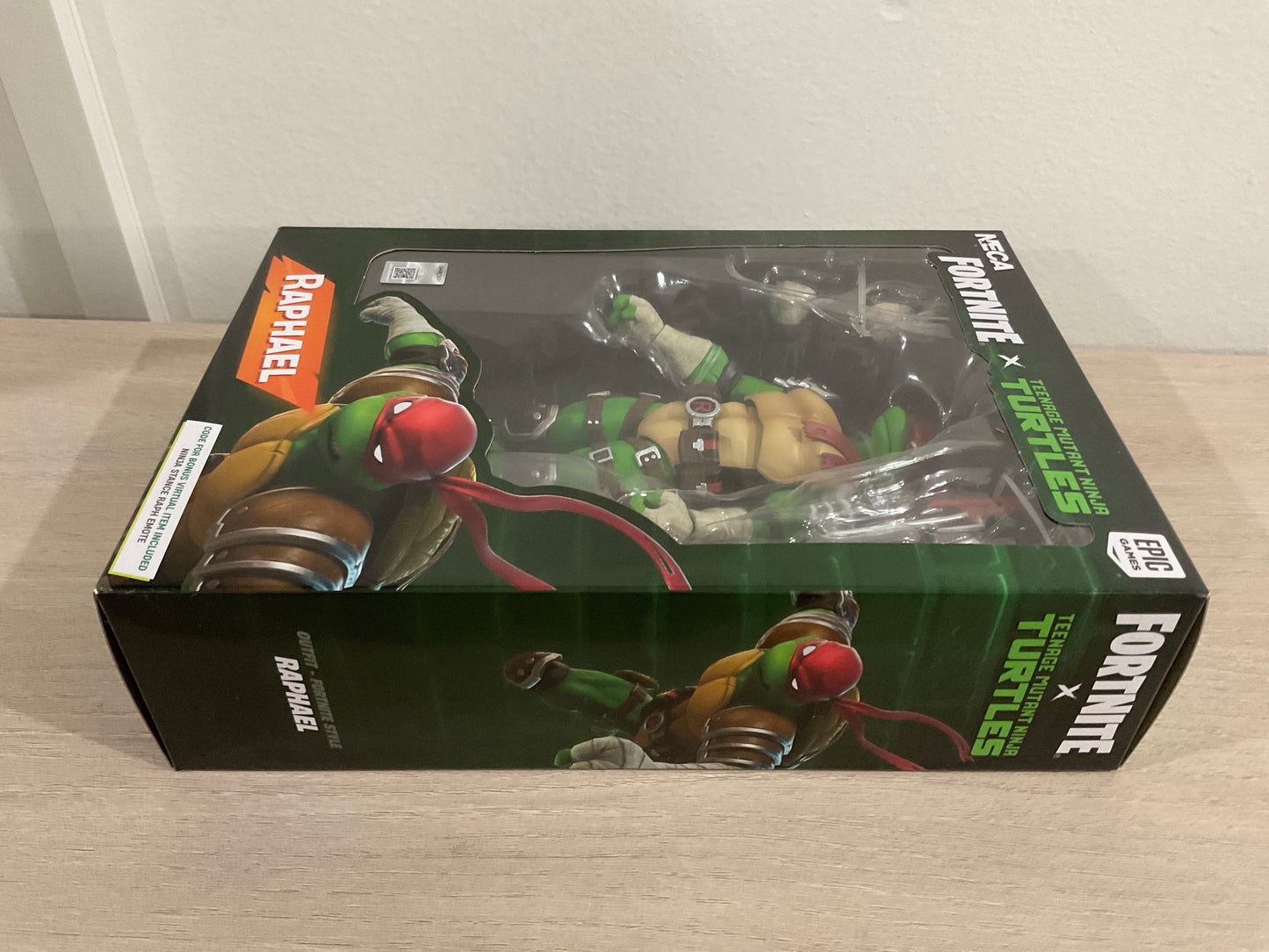 NECA Fortnite x Teenage Mutant Ninja Turtles Ultimate Raphael 7-Inch Scale Action Figure