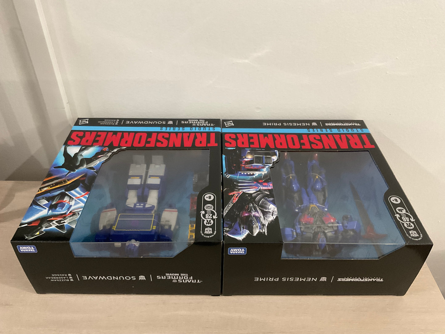 Transformers Studio Series Leader Wave 3 Case (Optimus Prime AOE + Soundwave SS86)