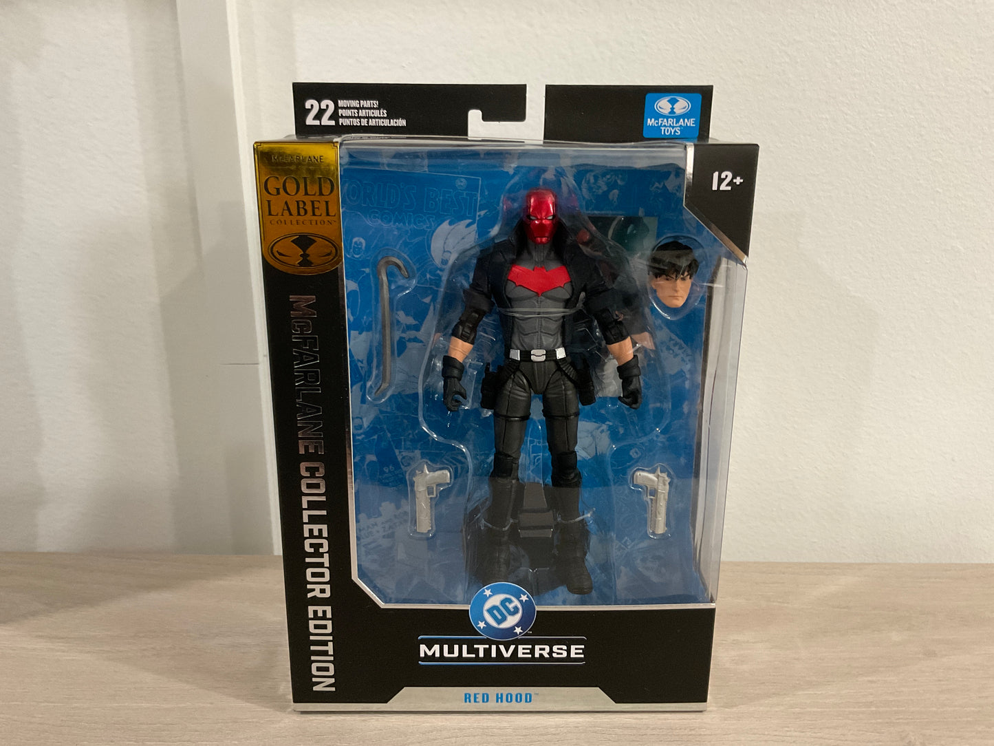 DC Multiverse Red Hood (Under the Red Hood) McFarlane Collector Edition Gold Label 7" Scale Action Figure (2026 SDCC Exclusive)