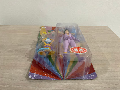 McFarlane DC Retro Super Friends Jayna & Gleek Red Platinum Edition - Substandard