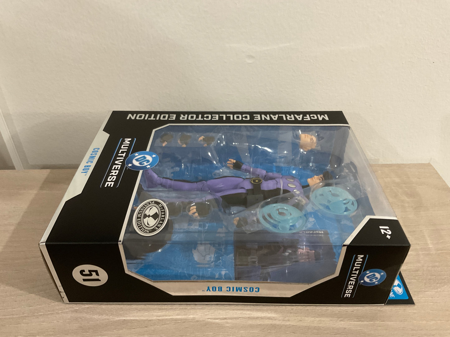 DC McFarlane Collector Edition Wave 13 #51 Cosmic Boy (Final Crisis) 7″ Action Figure – Platinum Chase