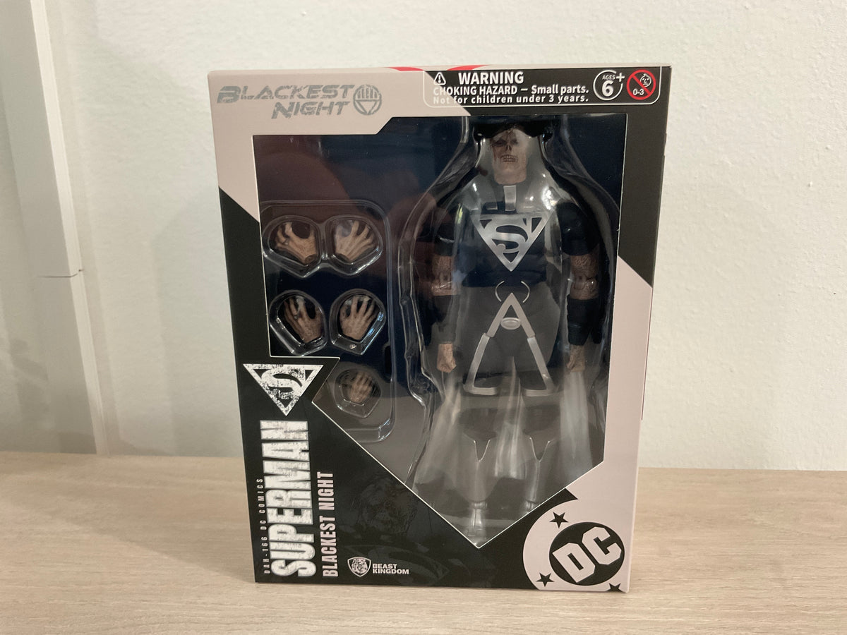 Beast Kingdom DC Comics Superman Blackest Night DAH-166 8" Action Figure
