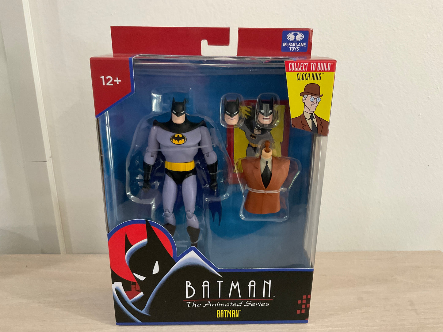 McFarlane DC Direct BTAS Batman Expressions Pack Wave 7 Build-A-Figure 6-Inch (Substandard Card)