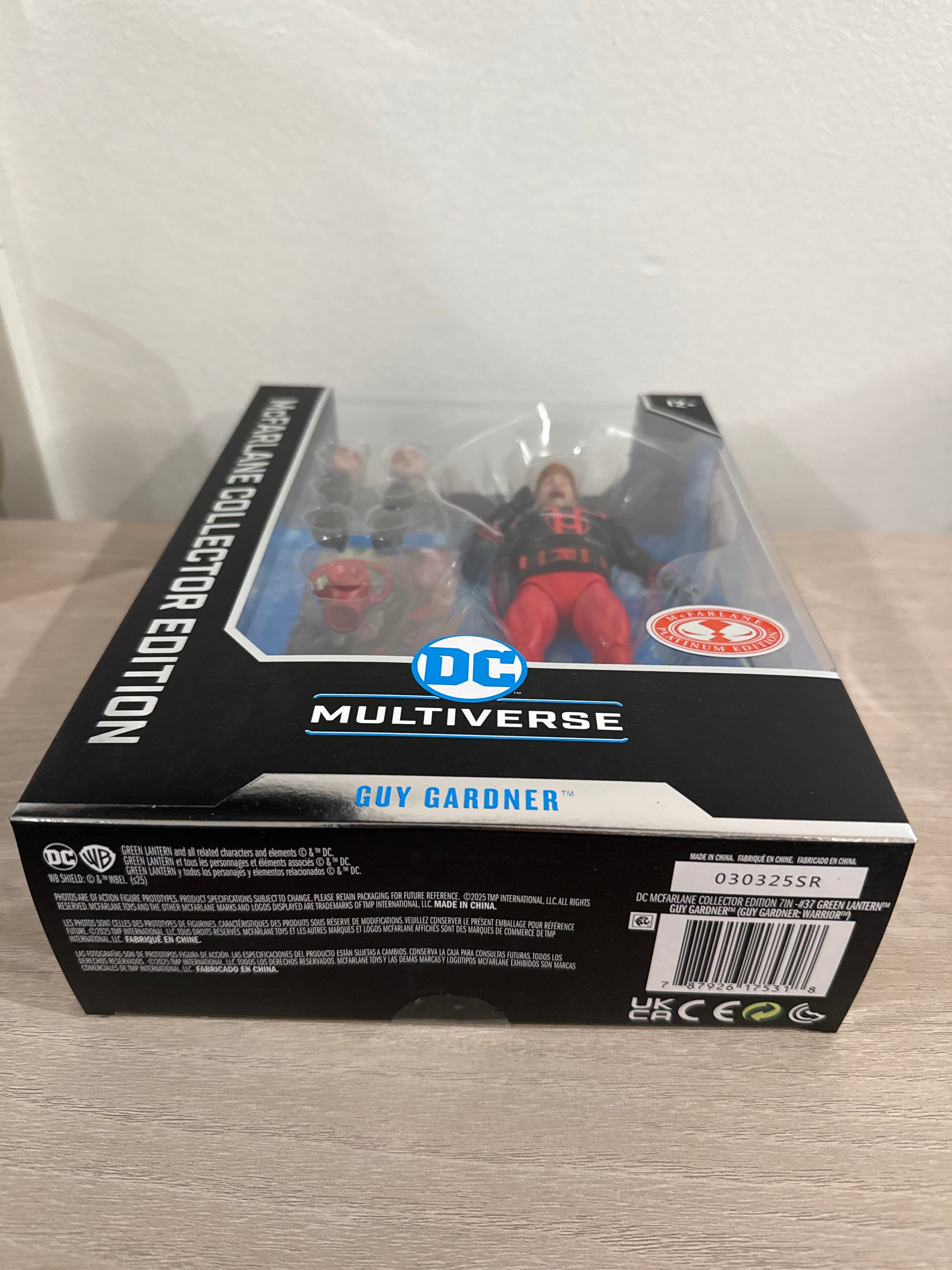 DCマルチバース ガイ・ガードナー (レッド プラチナム) McFarlane DC Multiverse Guy Gardner Red Lantern - Red