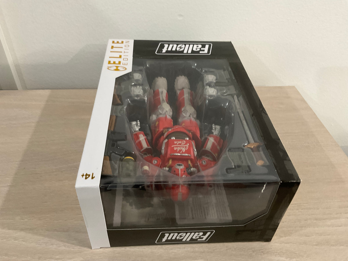 McFarlane Toys Fallout Elite Edition #13 T-45B Nuka Cola 7" Deluxe Action Figure — Substandard Package 1