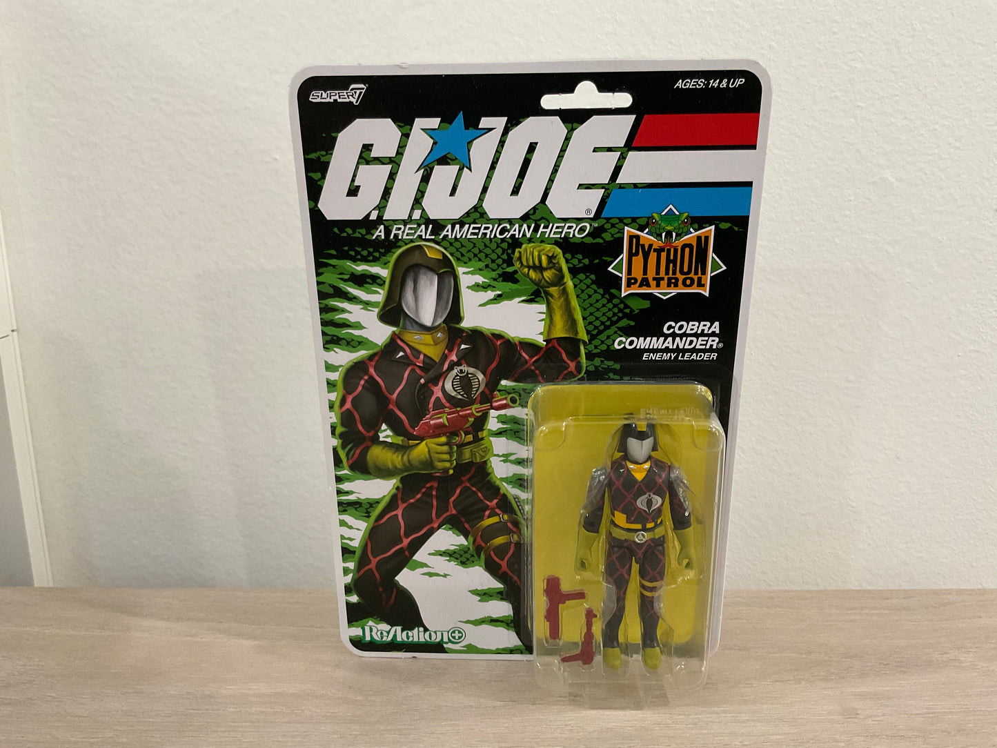 G.I. Joe ReAction+ Cobra Commander (Python Patrol) 3.75-Inch Action Figure – Super7 (1)