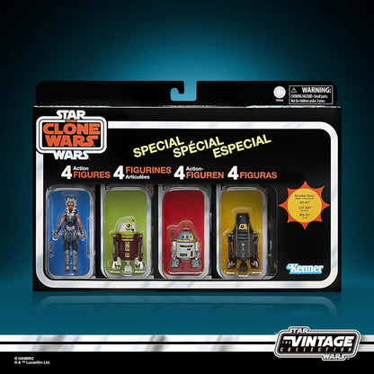 Star Wars The Vintage Collection Escape from Order 66 Ahsoka Tano & Droids 3.75-Inch Figure 4-Pack