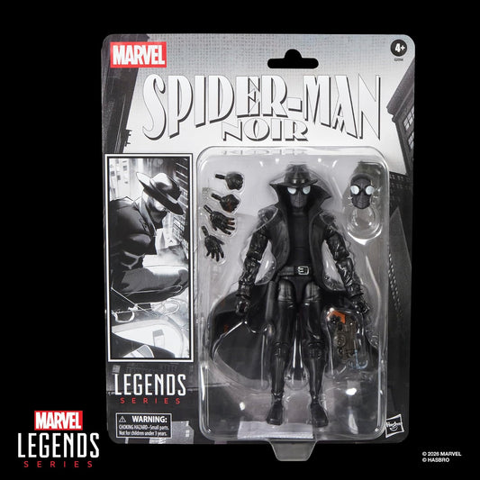Marvel Legends Series Spider-Man Noir Retro Cardback 6-Inch Action Figure
