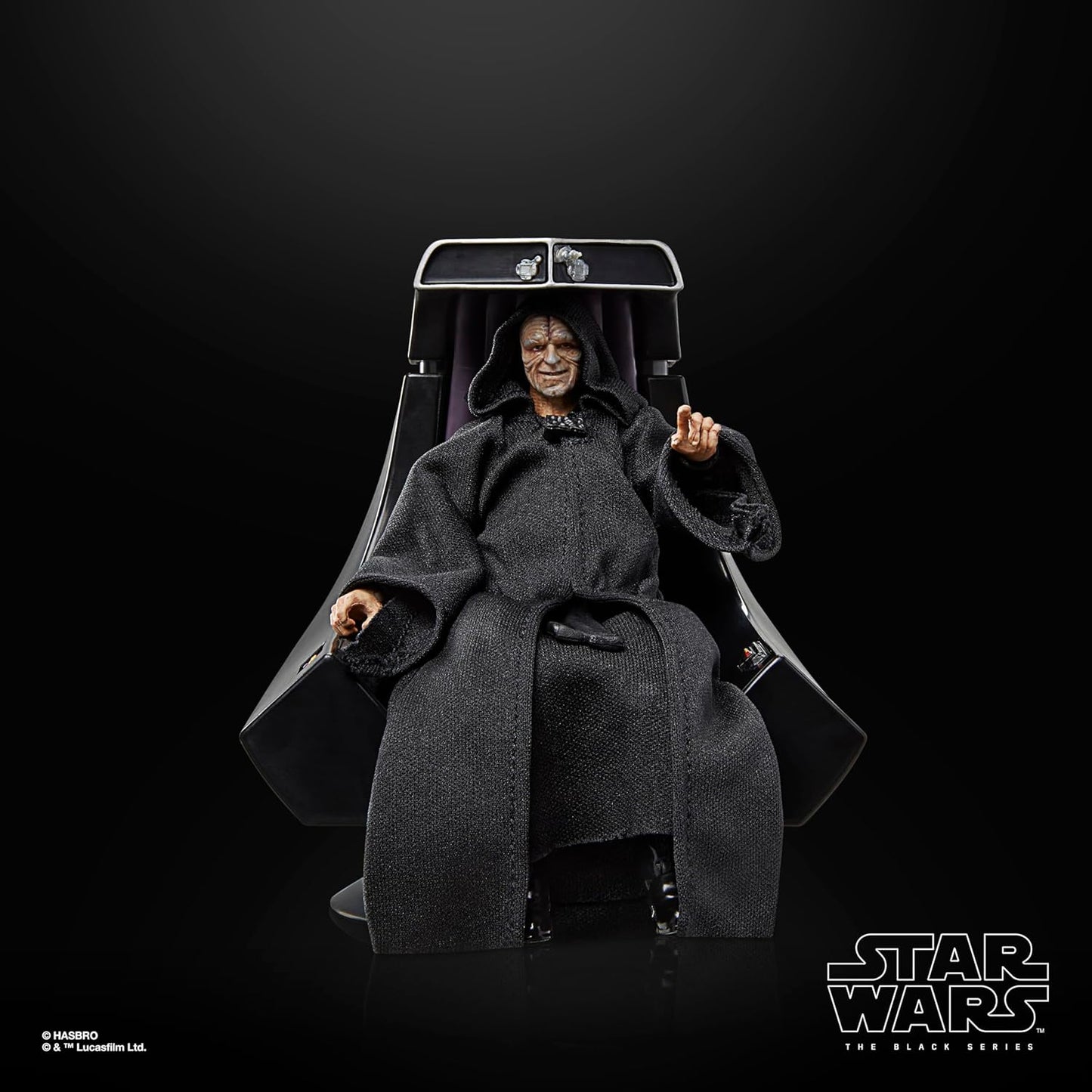 Star Wars The Black Series Emperor Palpatine & Throne Return of the Jedi 6-Inch Action Figure