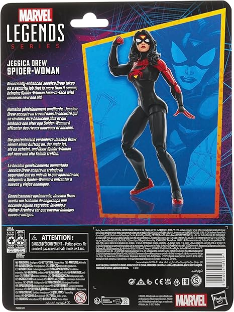 Marvel Spider-Man Legends Jessica Drew Spider-Woman Action Figure