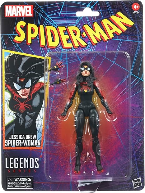 Marvel Spider-Man Legends Jessica Drew Spider-Woman Action Figure