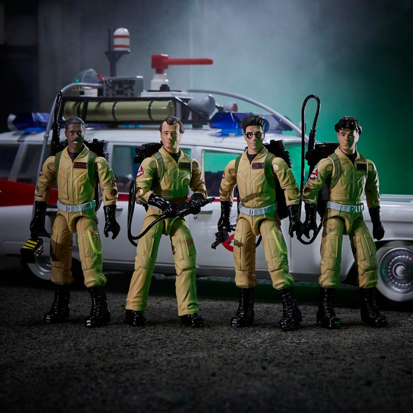 Ghostbusters Plasma Pack O-Ring Action Figure Set 40th Anniversary 3.75-In Hasbro