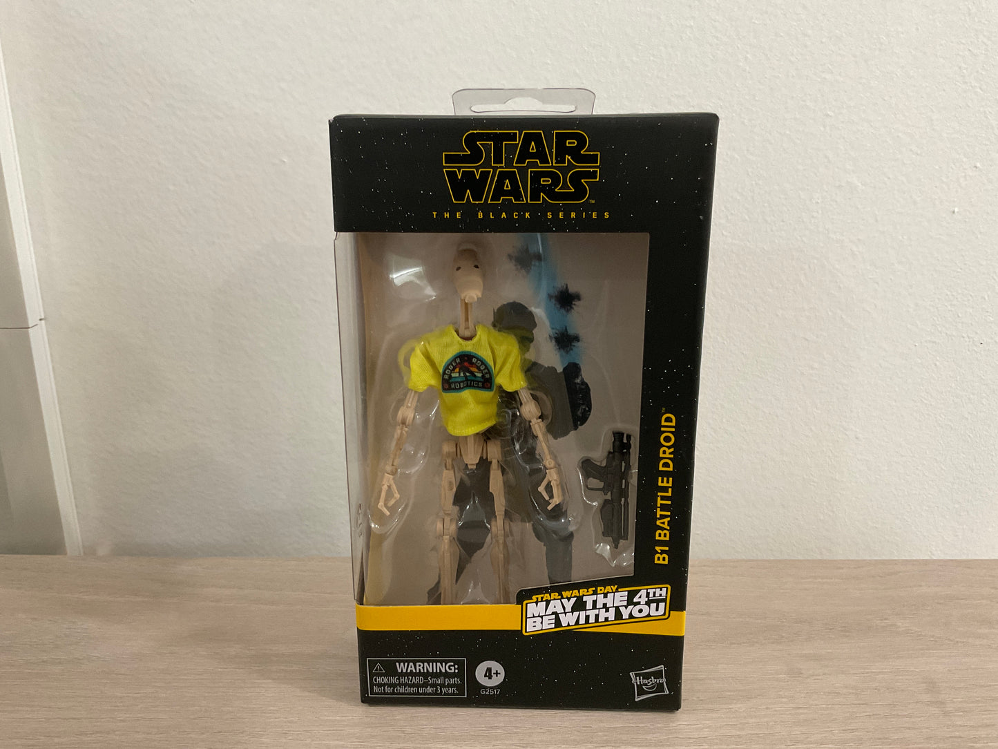 Star Wars The Black Series B1 Battle Droid May the 4th Be With You 6-Inch Action Figure