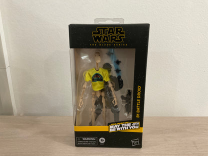 Star Wars The Black Series B1 Battle Droid May the 4th Be With You 6-Inch Action Figure