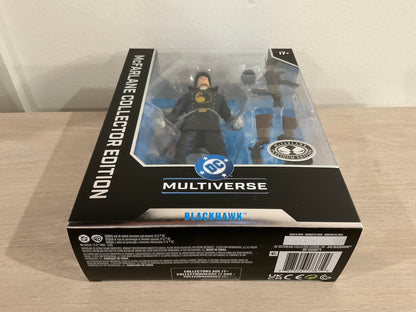 DC McFarlane Collector Edition Wave 13 #49 Blackhawk DC Classics 7-Inch Scale Action Figure - Platinum Chase