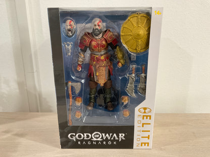 McFarlane Elite Edition #14 God of War Ragnarök Kratos with Ares Armor 7-Inch Scale Deluxe Action Figure