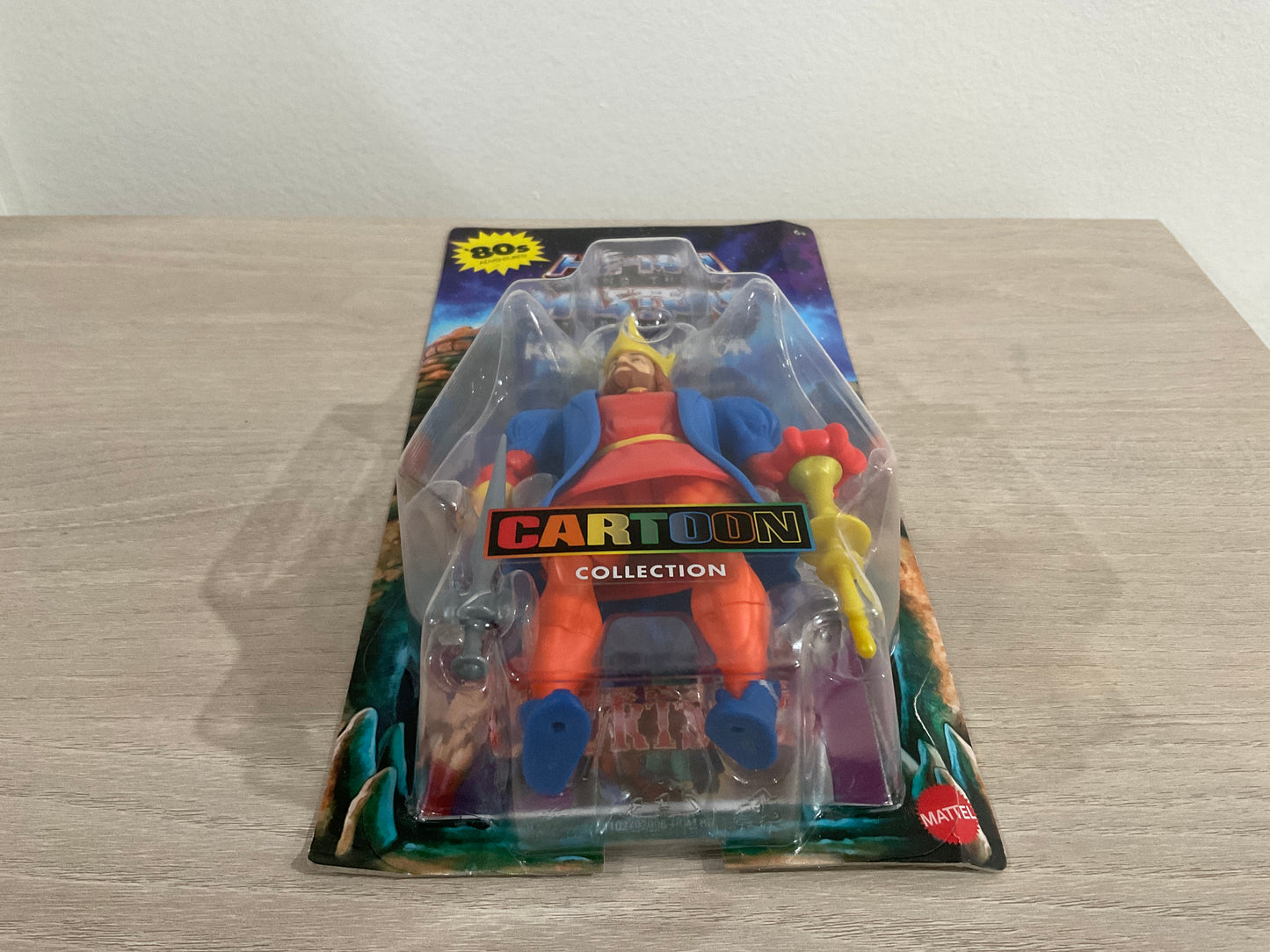 Masters of the Universe Origins King Randor Cartoon Collection 5.5-Inch Figure Mattel - Substandard Card 4