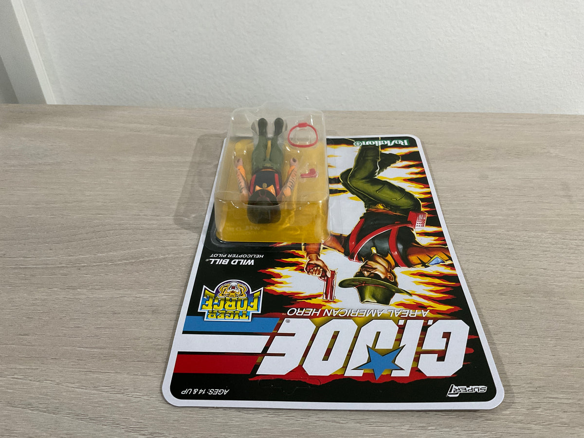 G.I. Joe ReAction+ Wild Bill (Tiger Force) 3.75-Inch Action Figure