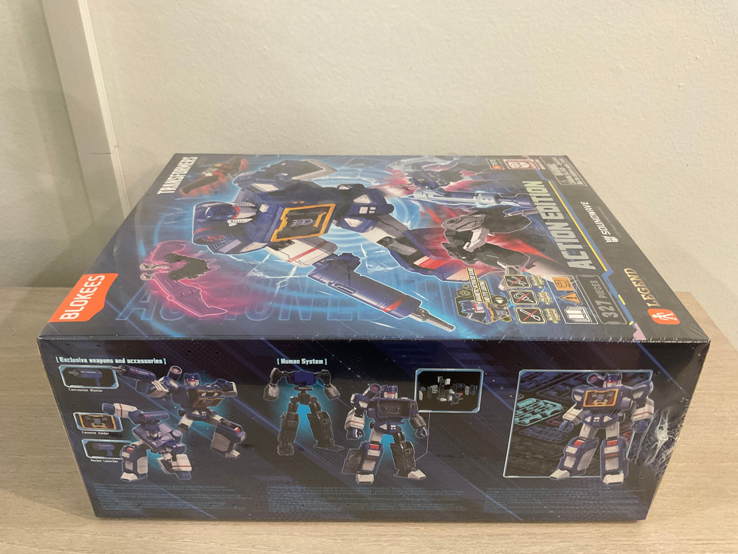 Transformers Action Edition G1 Soundwave AE03 Blokees Model Kit