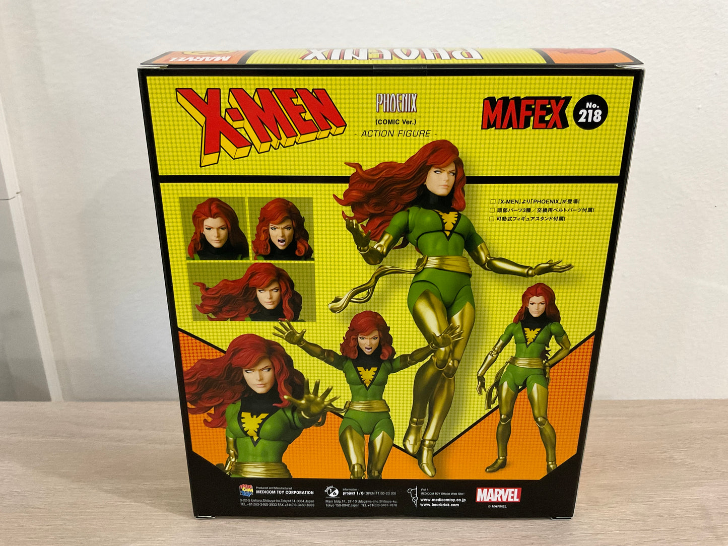 MAFEX No.218 Phoenix Comic Version 6-In Action Figure X-Men
