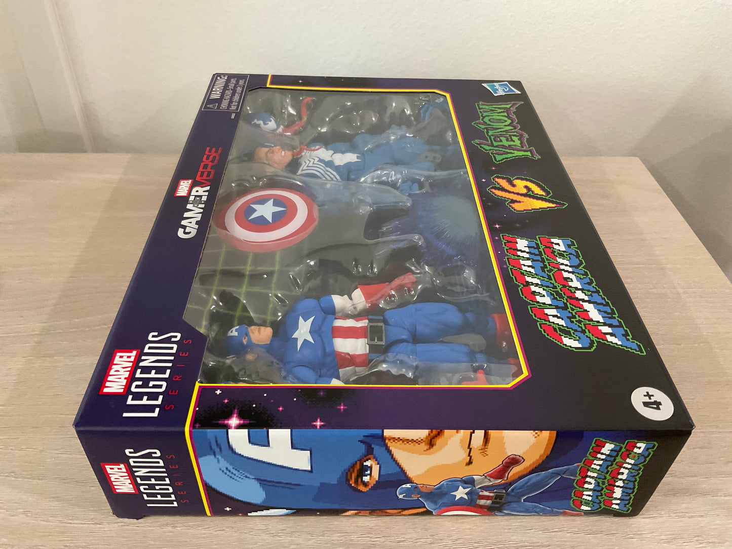 Marvel Legends 6-Inch Captain America vs Venom – Gamerverse 2-Pack