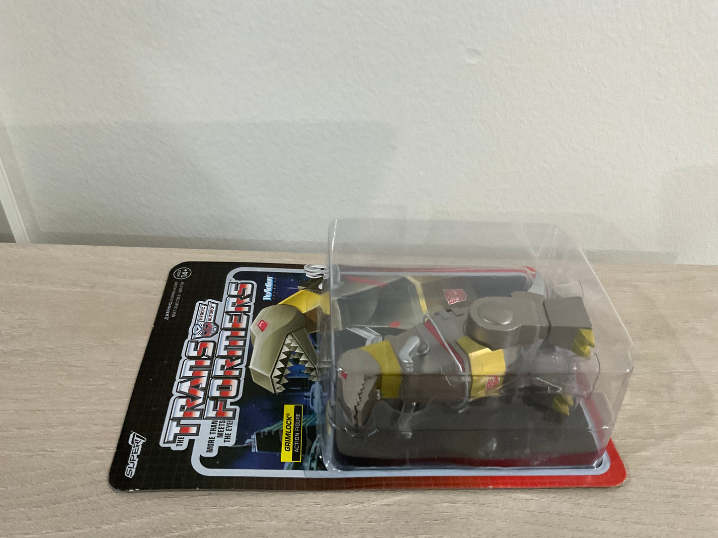 Super7 Transformers Grimlock Metallic ReAction 3.75-Inch Figure