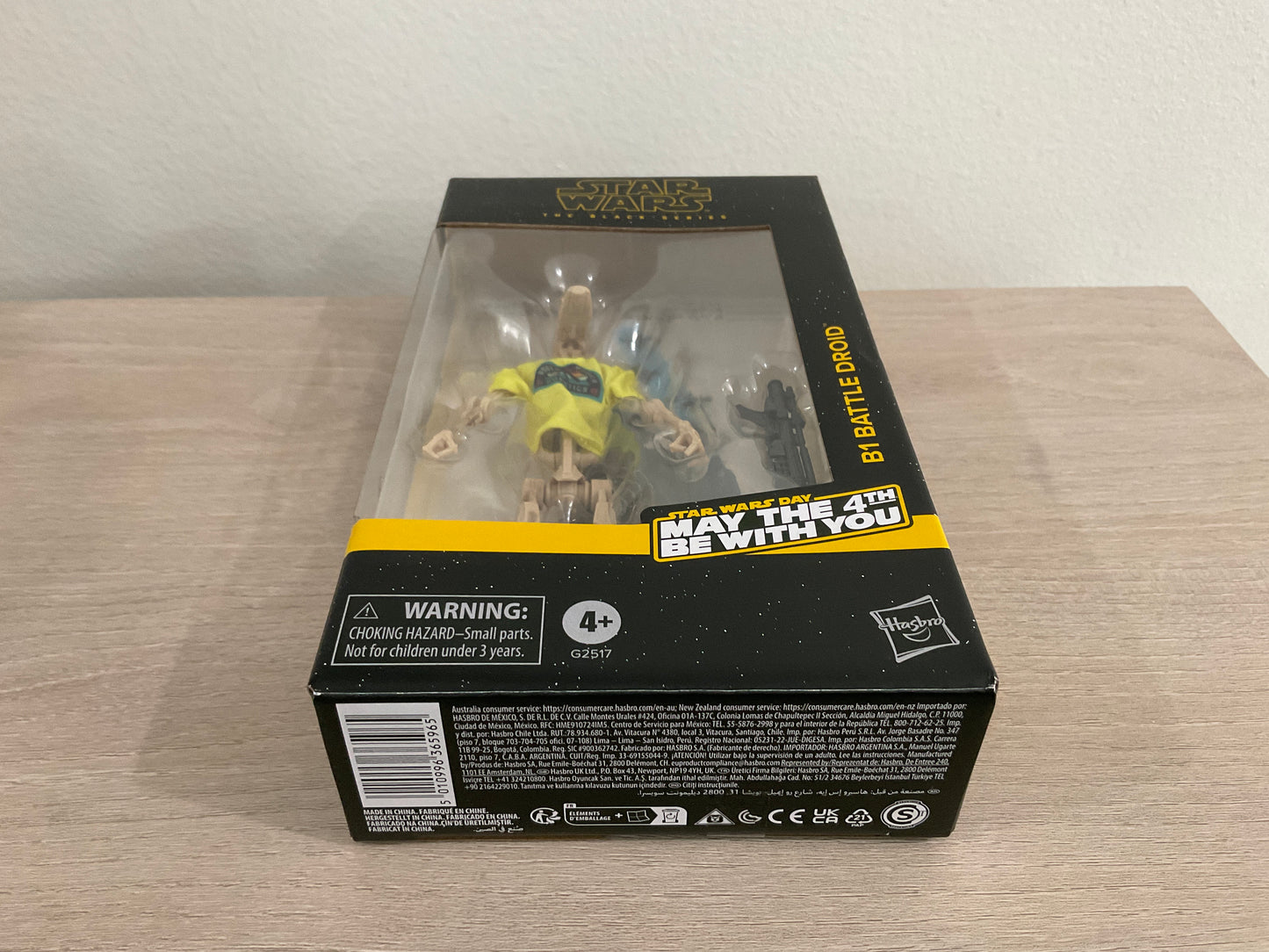 Star Wars The Black Series B1 Battle Droid May the 4th Be With You 6-Inch Action Figure