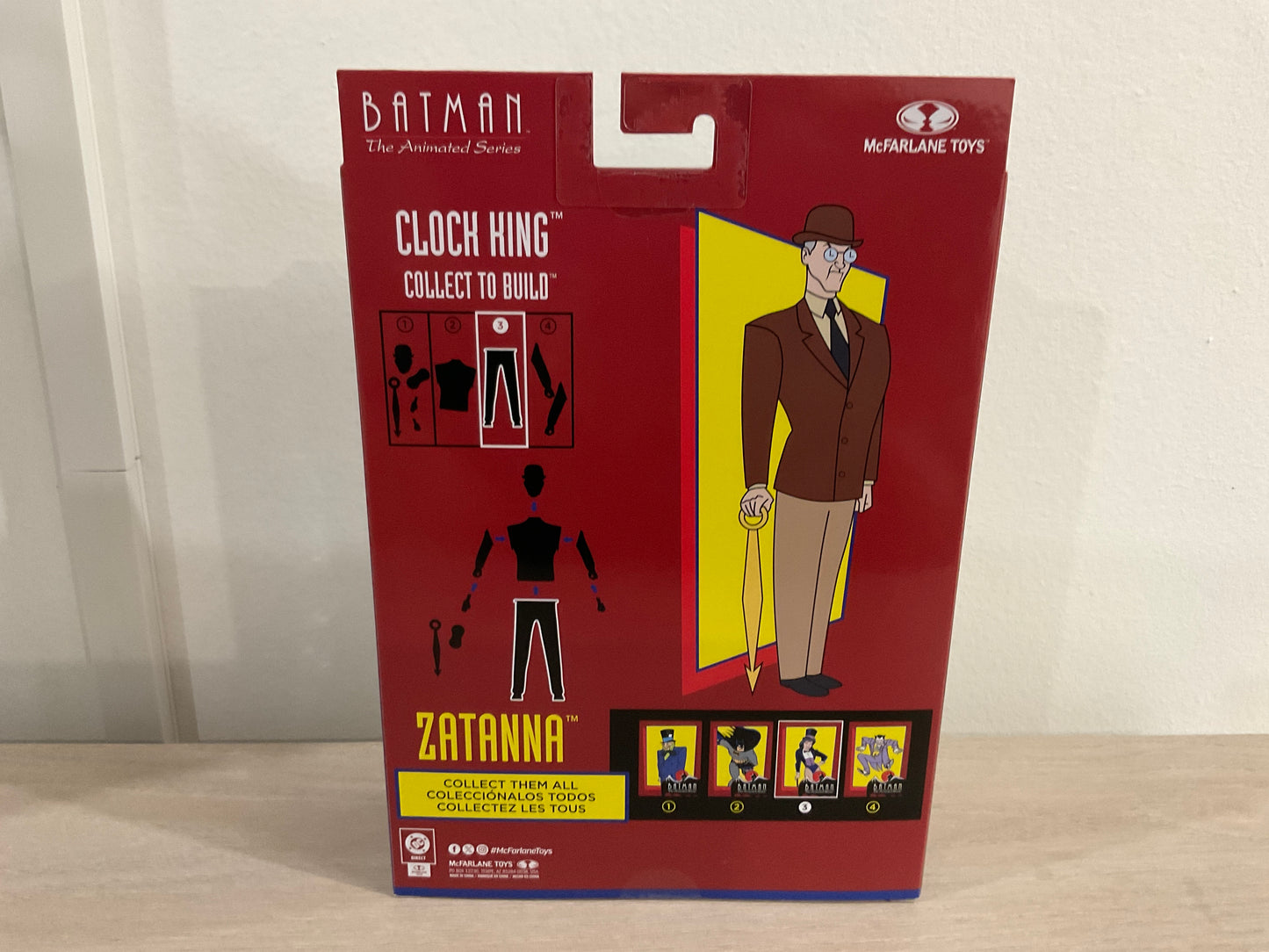 DC Direct Batman: The Animated Series Zatanna 6-Inch Action Figure with Build-A-Figure Part