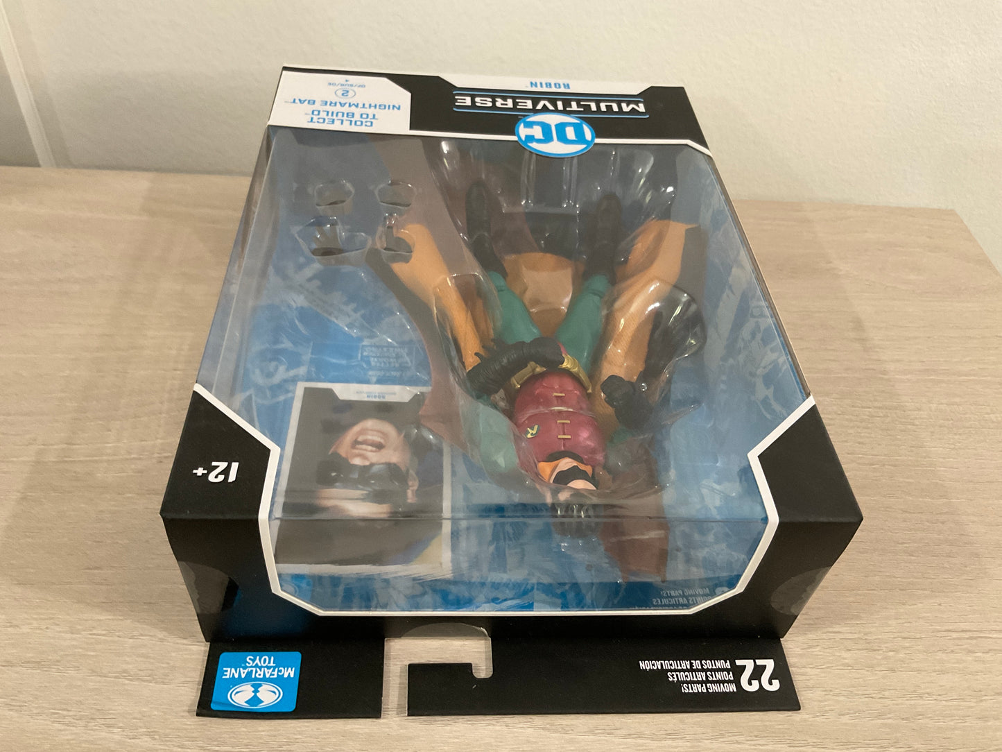 McFarlane DC Multiverse Robin Batman Forever Nightmare Bat BAF 7-Inch Figure (Minor Substandard Card)