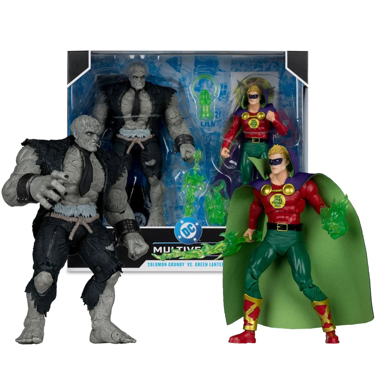 McFarlane DC Multiverse Green Lantern (JSA) vs Solomon Grundy Megafig 2-Pack