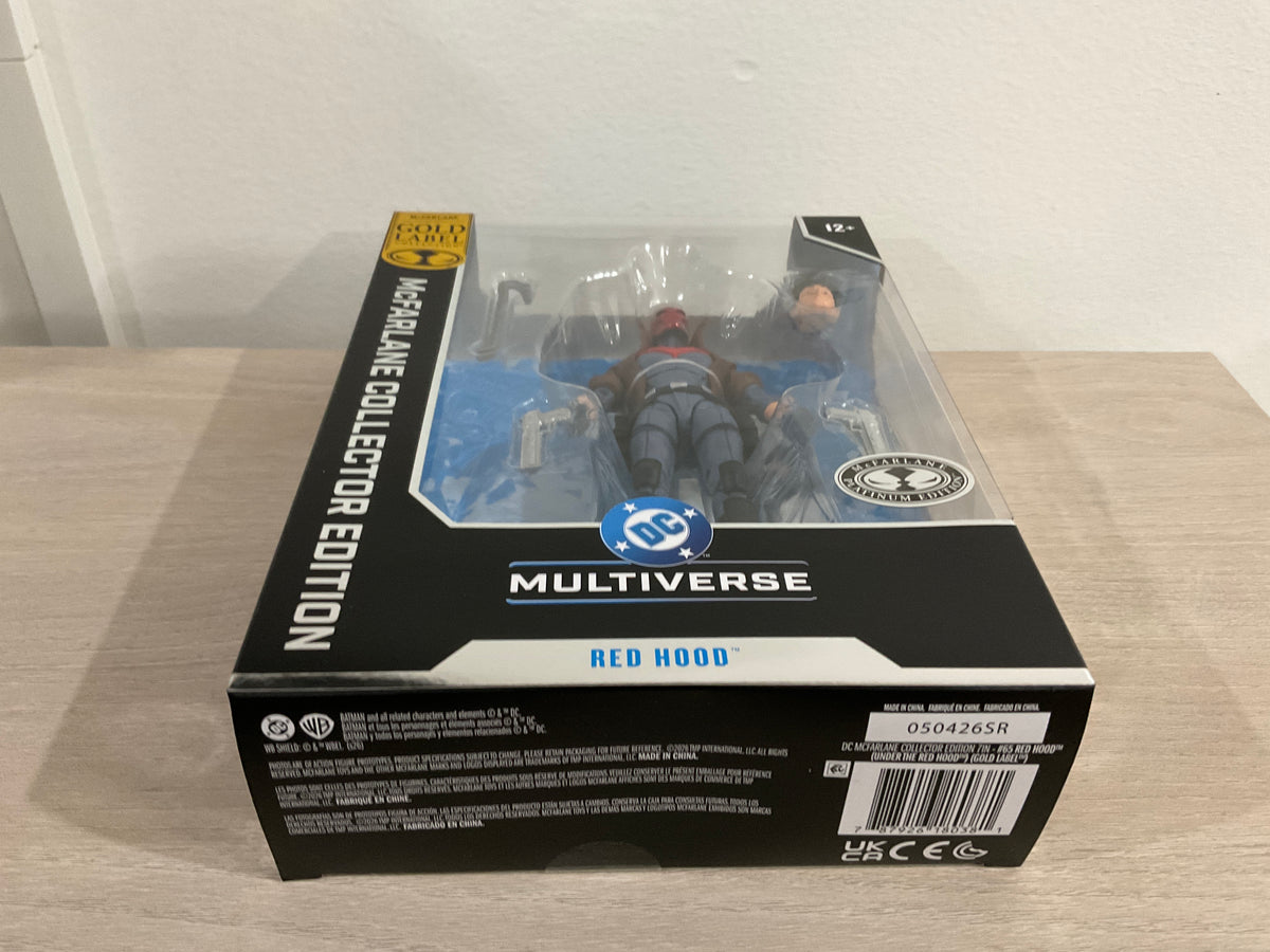 DC Multiverse Red Hood (Under the Red Hood) McFarlane Collector Platinum Edition #65 7" Figure