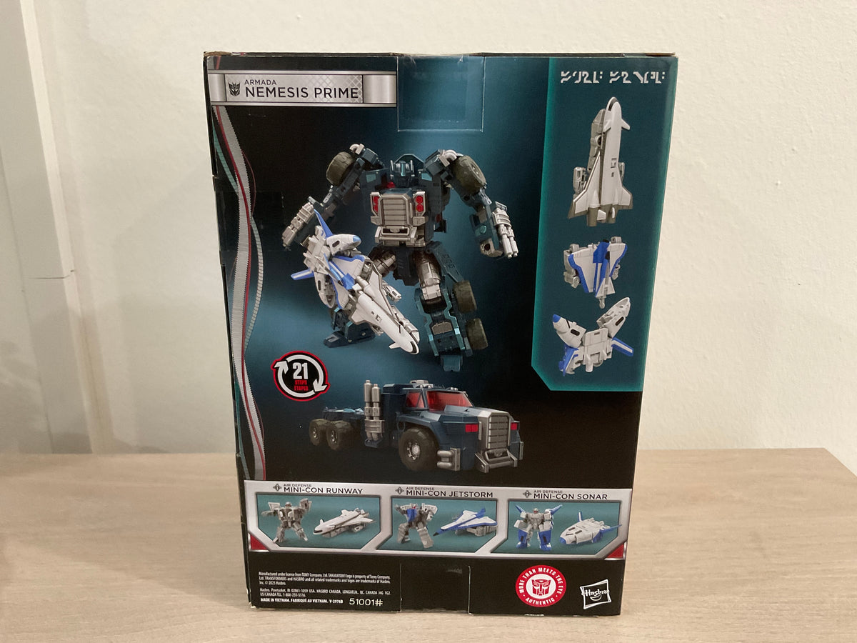 Transformers Generations Armada Nemesis Prime & Air Defense Mini-Con Team – Substandard Box