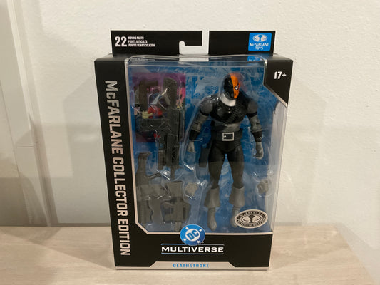 Deathstroke (The Terminator) 7″ Platinum Chase – McFarlane DC Multiverse Collector Edition #46