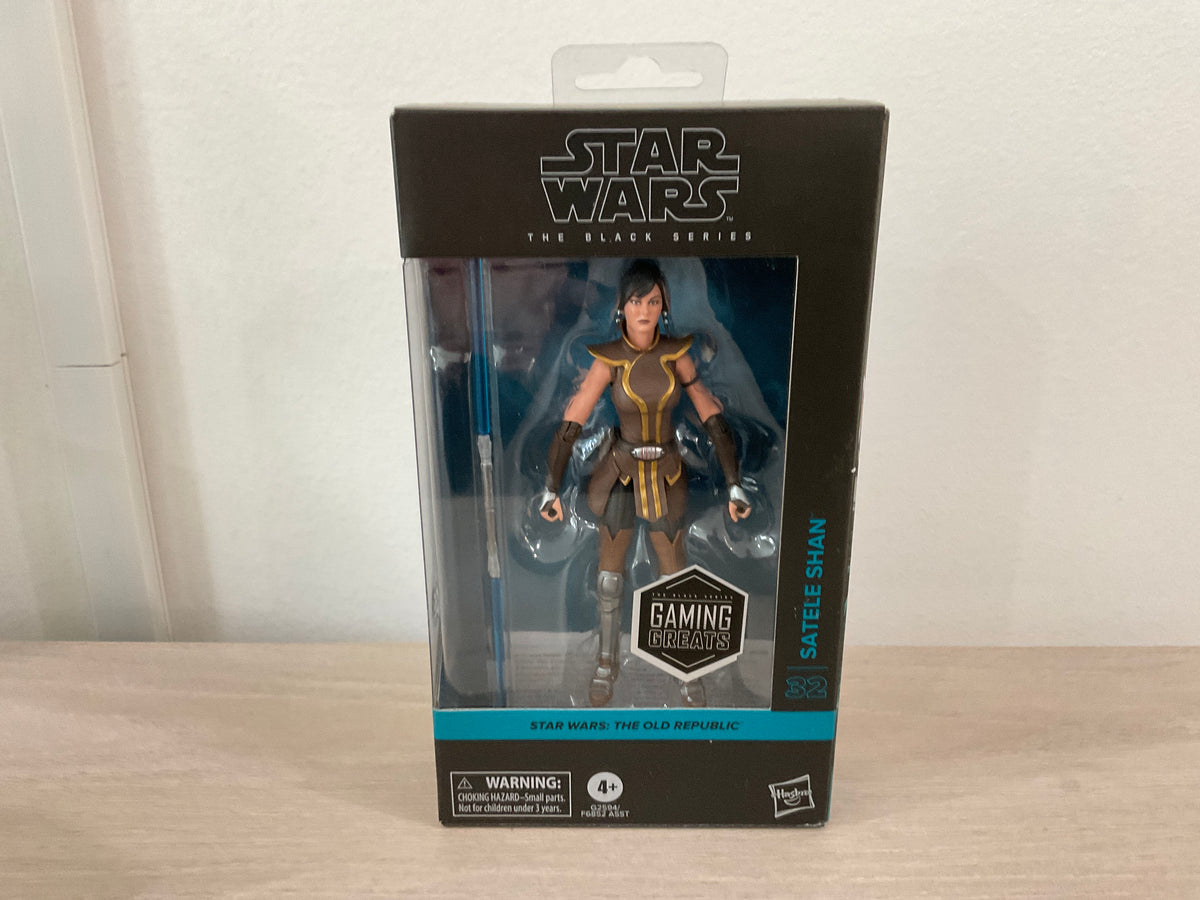 Star Wars The Black Series Gaming Greats Satele Shan The Old Republic 6" Action Figure