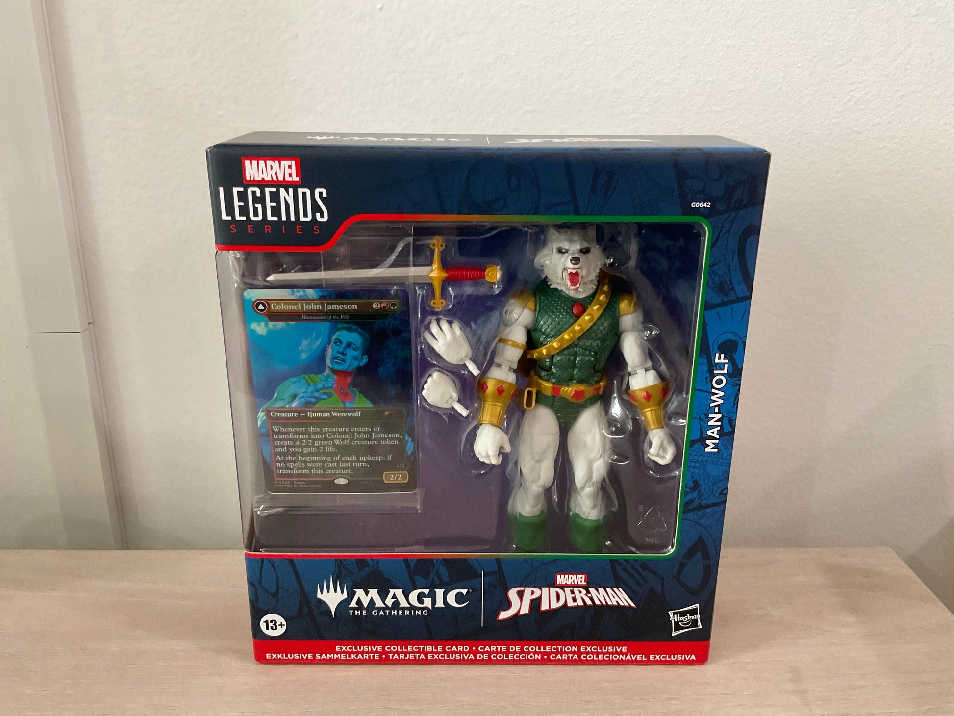 Marvel Legends Man-Wolf 6-Inch (MTG) Action Figure Mr. J's Wonders Marvel Legends Man-Wolf 6-Inch (MTG) Action Figure Mr. J's Wonders